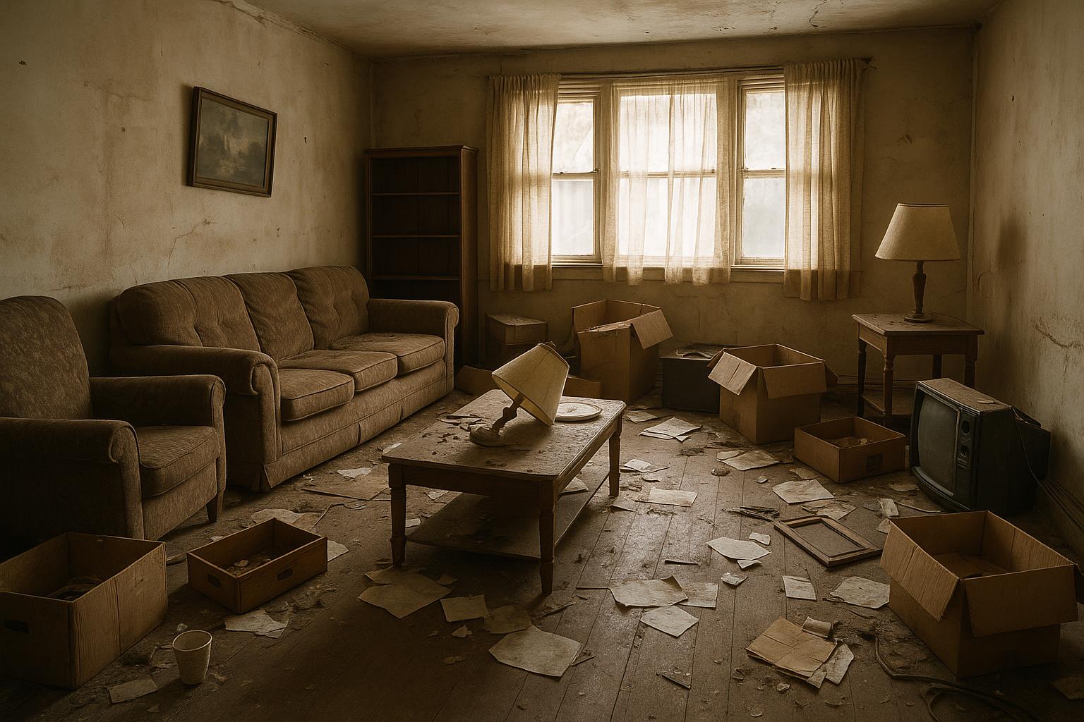 Before Living Room Cleanout